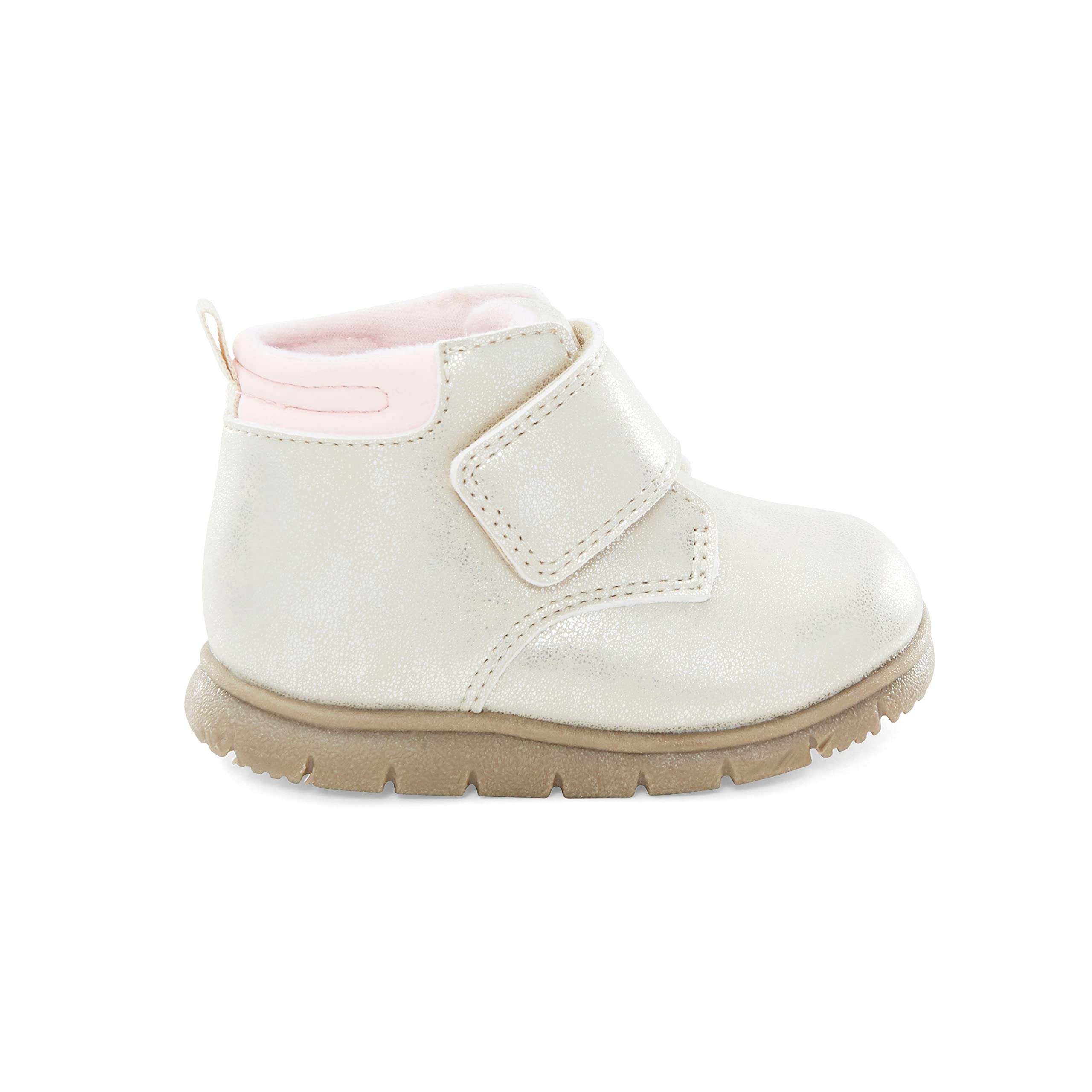 Simple Joys by Carter's Unisex Kids' London First Walker Shoe, Gold, 6