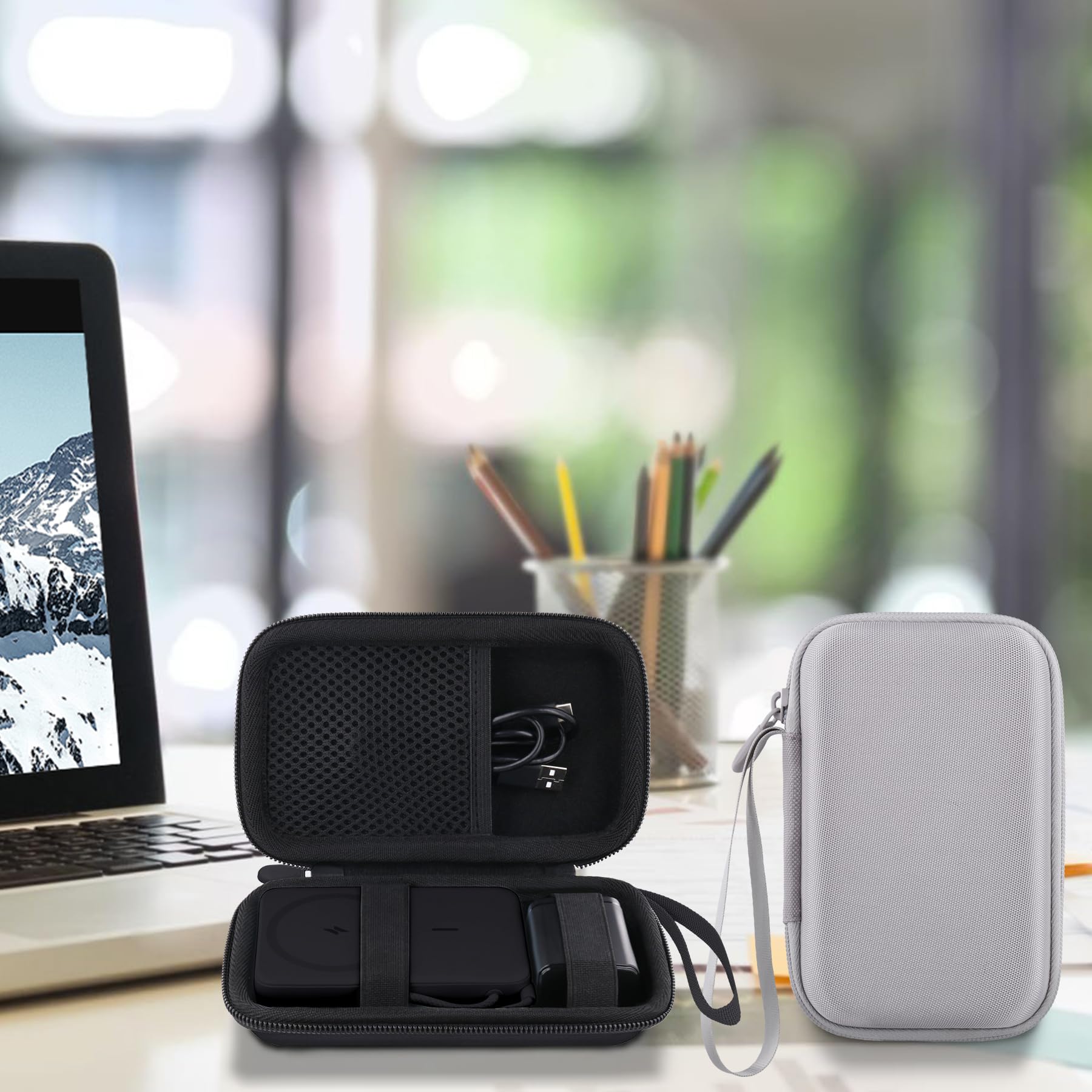 Custodia Protettiva Per Anker Power Bank 25000mAh 165W - Borsa Portatile In EVA - Foto 6