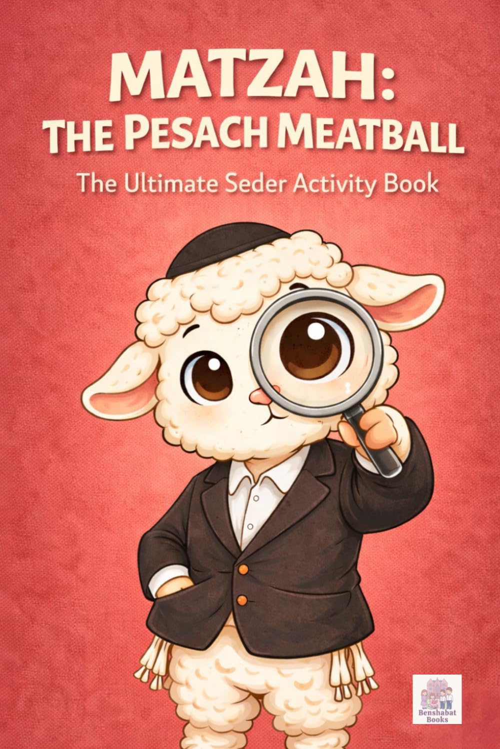 Matzah the Meatball: A Passover Activity Book for Kids: Pesach Seder Puzzles, Mazes, Riddles, and I-Spy Games (Benshabat Books Holiday Activity Series)
