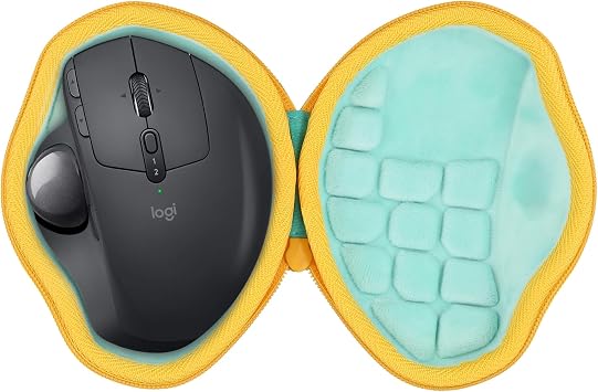 co2CREA Hard Case for Logitech MX Ergo S/MX Ergo Trackball Mouse, Green
