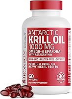 Vista 10 de Suplemento Antarctic Krill Oil de 0.035 onzas, de Bronson , No Model, 1