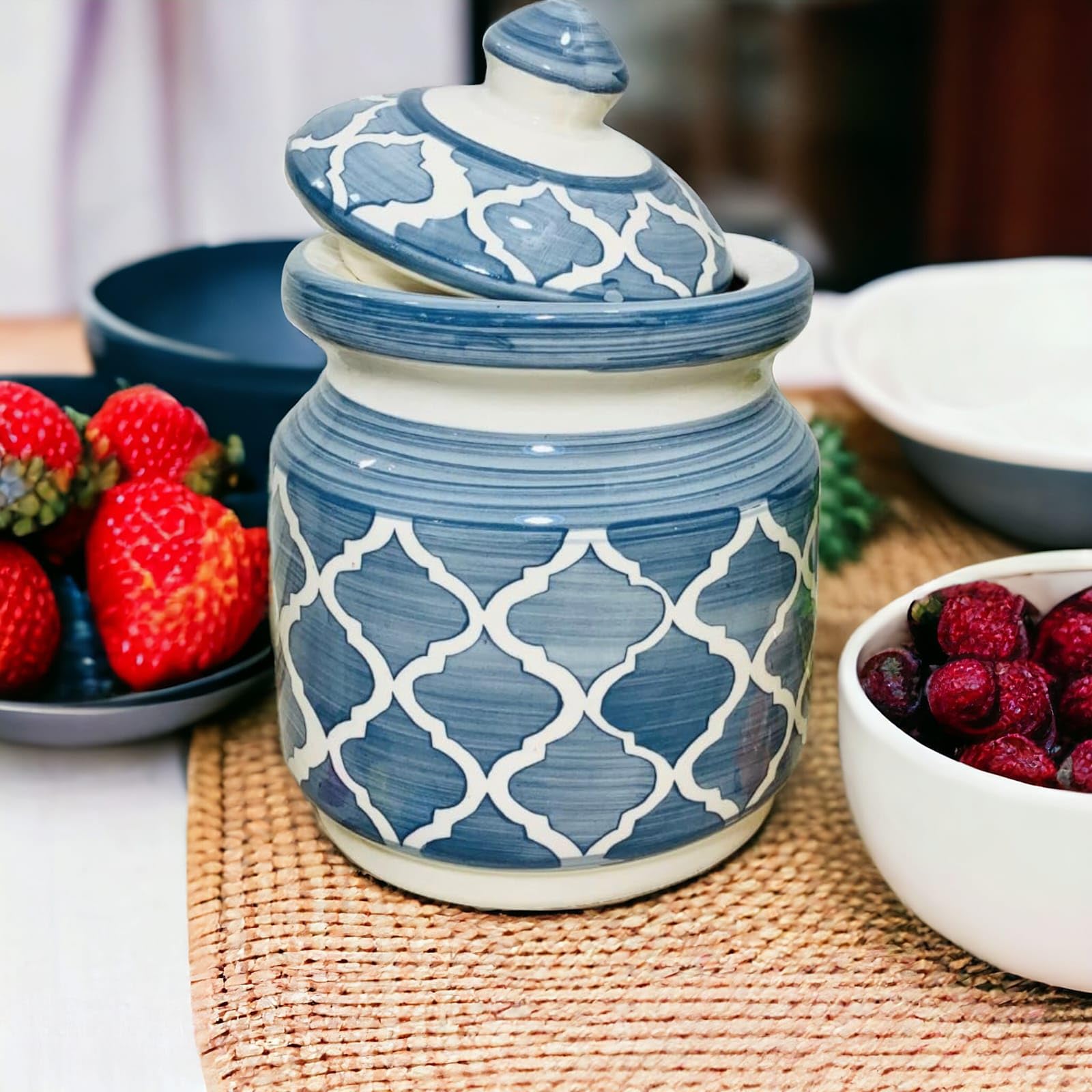 See full amazon price history chart for Ceramic morracan art Handcrafted Multi Utility Storage Jar with Lid 500 ml | Ceramic Kitchen Canister | Cookie Jar | Pickle Storage Jar | Burni grey (pack of500gram &500ml approx) Ceramic morracan art Handcrafted Multi Utility Storage Jar with Lid 500 ml | Ceramic Kitchen Canister | Cookie Jar | Pickle Storage Jar | Burni grey (pack of500gram &500ml approx) (B0CWB1F2TC) Amazon Price History, Amazon Price Tracker