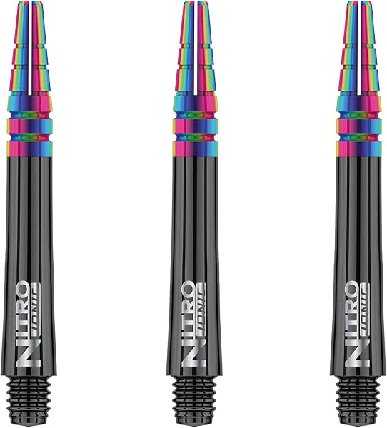 RED DRAGON Nitrotech Ionic Ejes de Dardos - 2 Juegos por Paquete (6 Ejes en Total) - 3