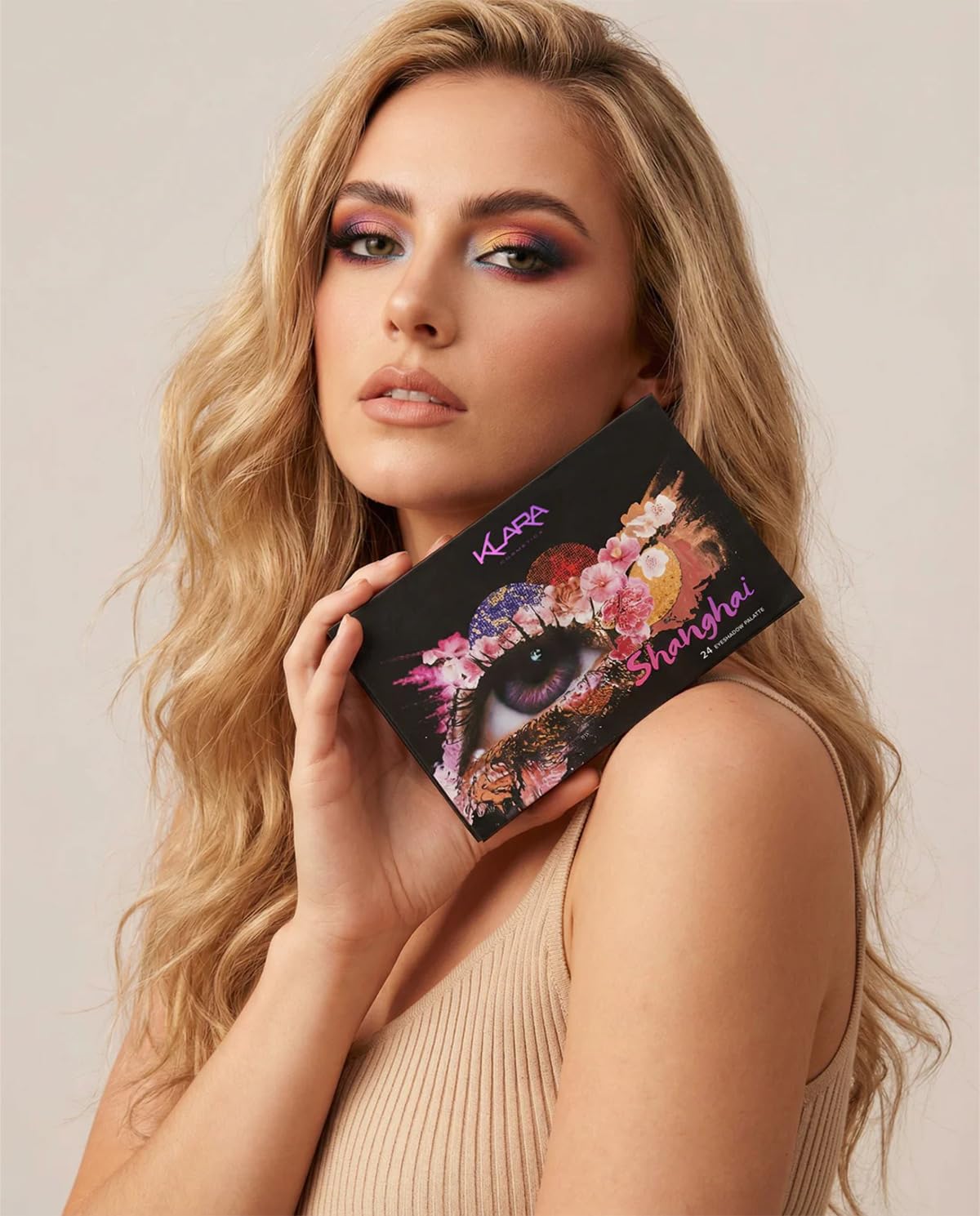 Paleta de 24 sombras de ojos Shanghai de Klara para mujer, 47.6 g