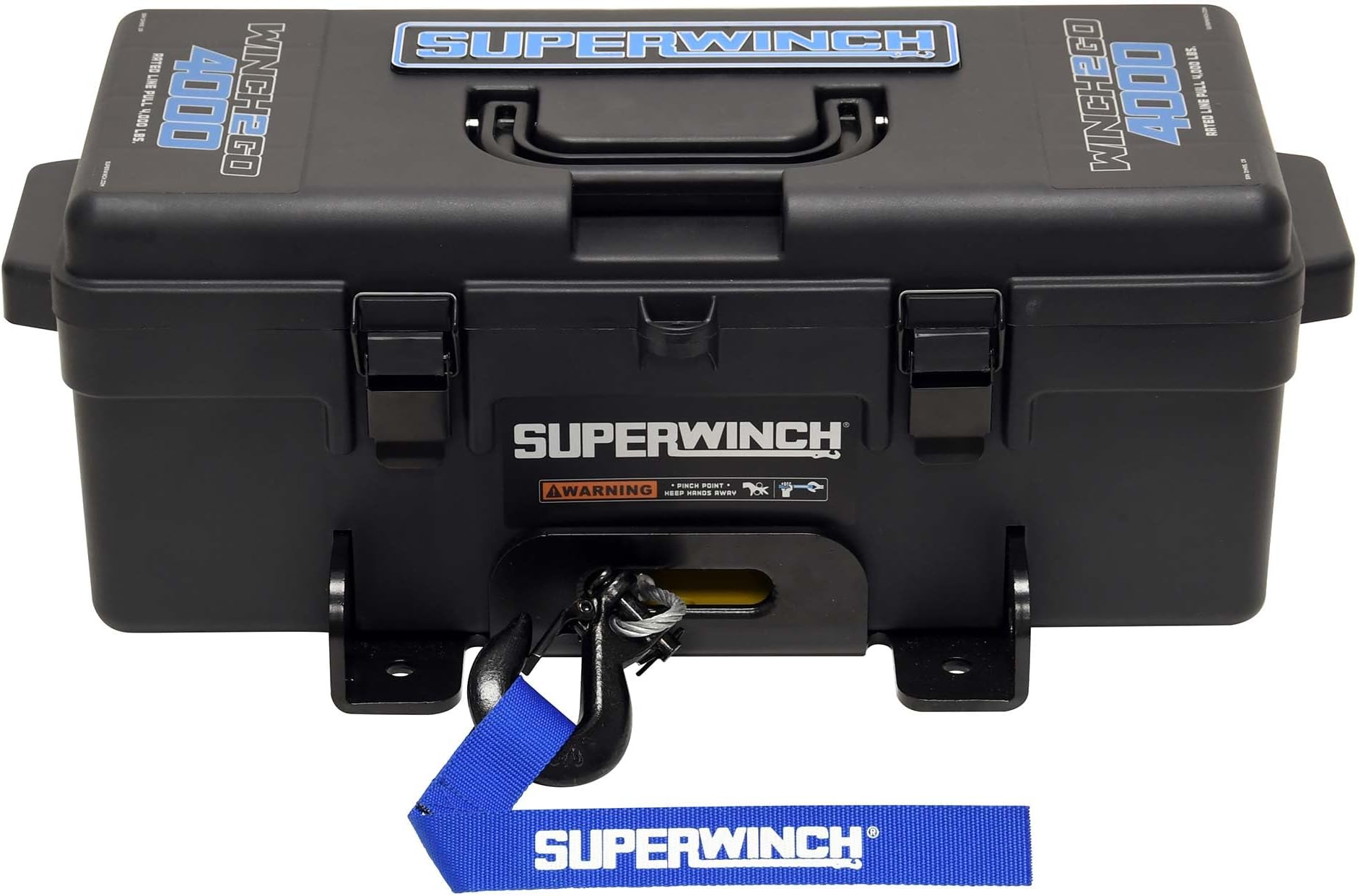 Winch2Go 4000lb Winch Steel Rope