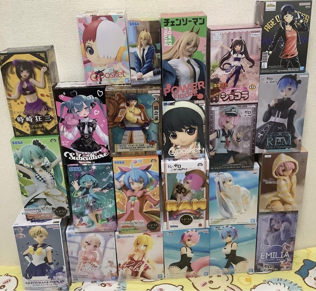 Amazon | アニメ女性キャラ・Vtuberのプライズフィギュア23点セット