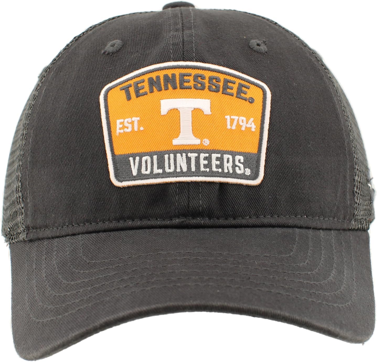 Tennessee Volunteers NCAA Officially Licensed Hat University Patch Switchback Charcoal - Image 2