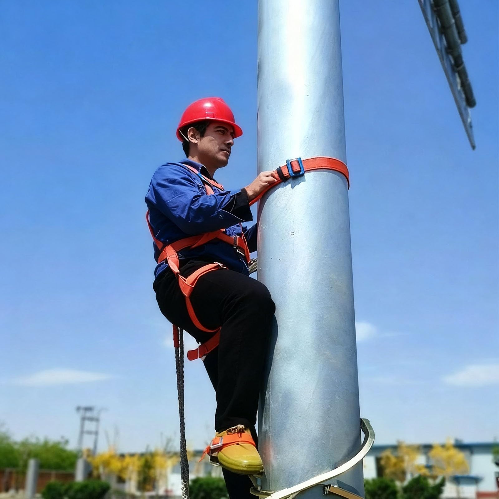 Scarpe da arrampicata con cordino, supporto 150 kg, attrezzatura essenziale per elettricisti e professionisti