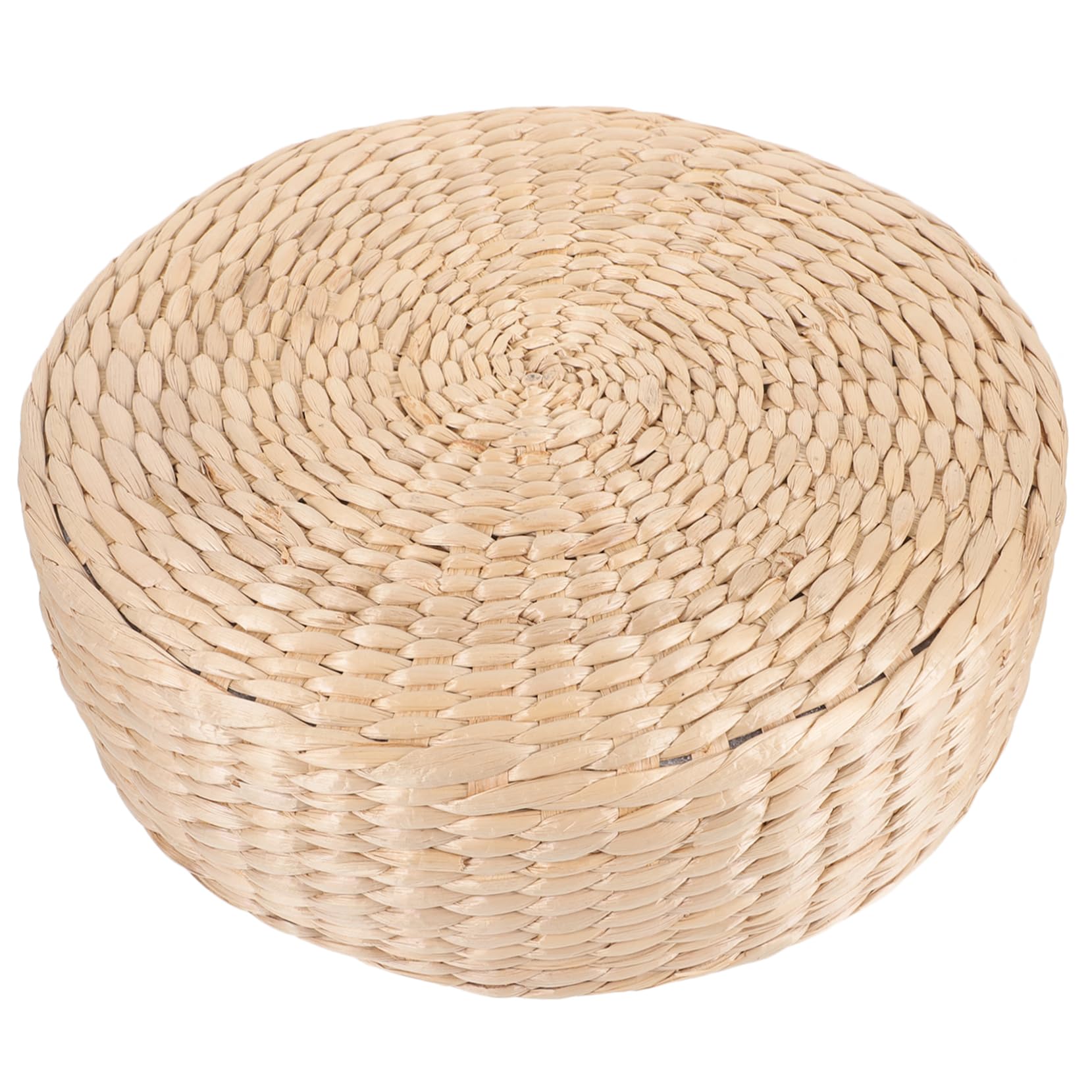 Coussin de sol en paille tressée 30x10 cm Amosfun pour assise et yoga