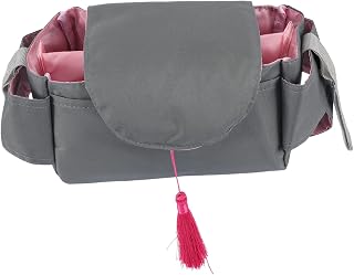 Gadpiparty Organizador De Carrinho De Bebê Bolsa De Viagem Organizador Bolsa De Fraldas Porta-Fraldas Porta-Fraldas Porta-Fraldas Organizador Caddy Bolsa Organizadora Bolsa Organizadora Em