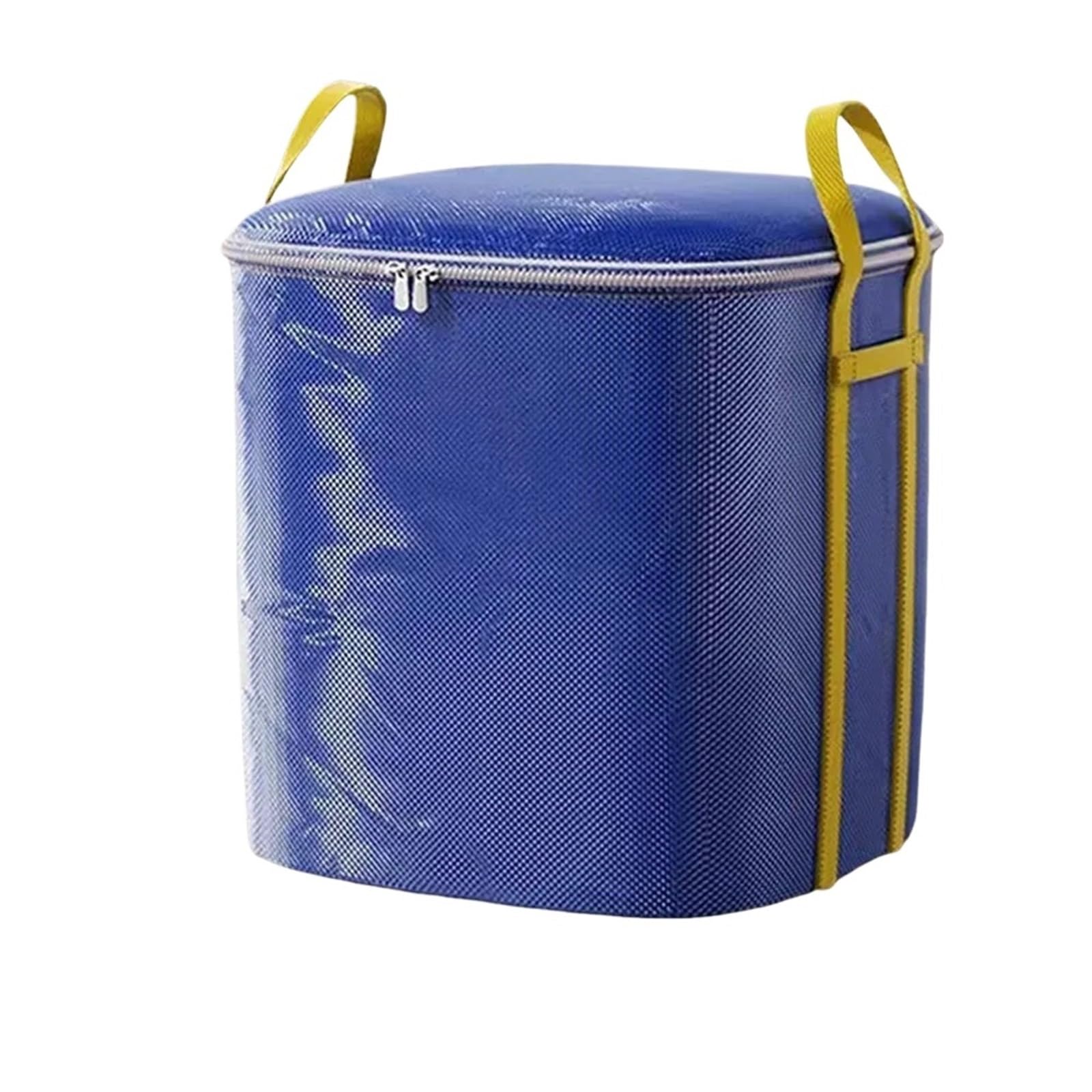 KIFSDLF Moving Packing Bag Thickened Large Capacity Quilt Storage Strong Load-bearing Waterproof Woven(Blue 350L-60x73x80cm)