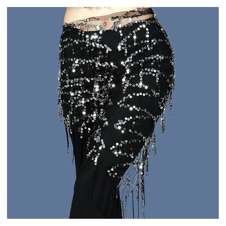 Amazon.co.jp: コインベルト ベリーダンス 衣装 スパンコール