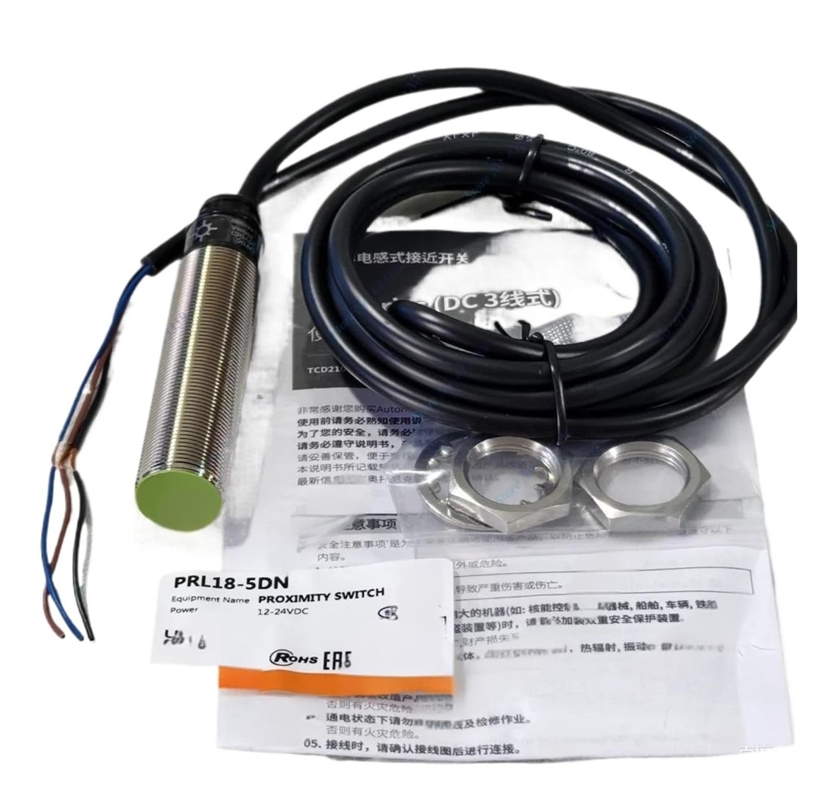 CXFCIHFT PRL18-8DP PRL18-8DN PRL18-5DP PRL18-5DN Proximity Switch Sensor(PRL18-8DP PNP NO)