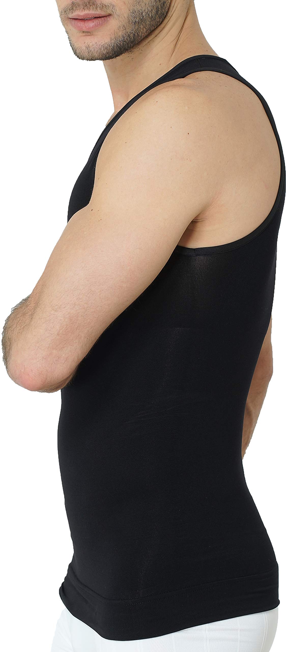 UnsichtBra T-Shirt Débardeur de Compression | sous-vêtement Amincissant | Homme