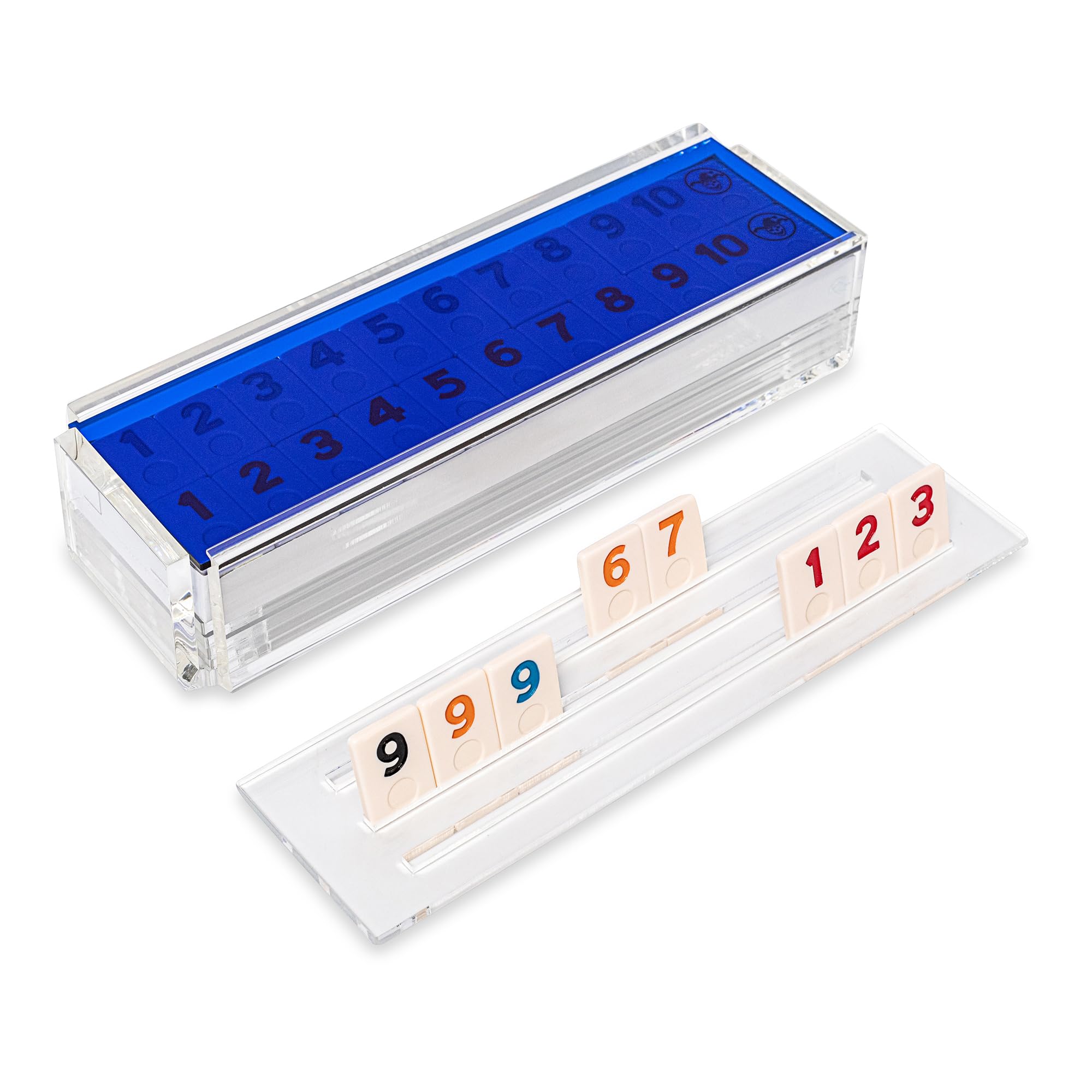 Amazon.com: Luxe Dominoes Luxury Rummy Tile Set Game in Handmade