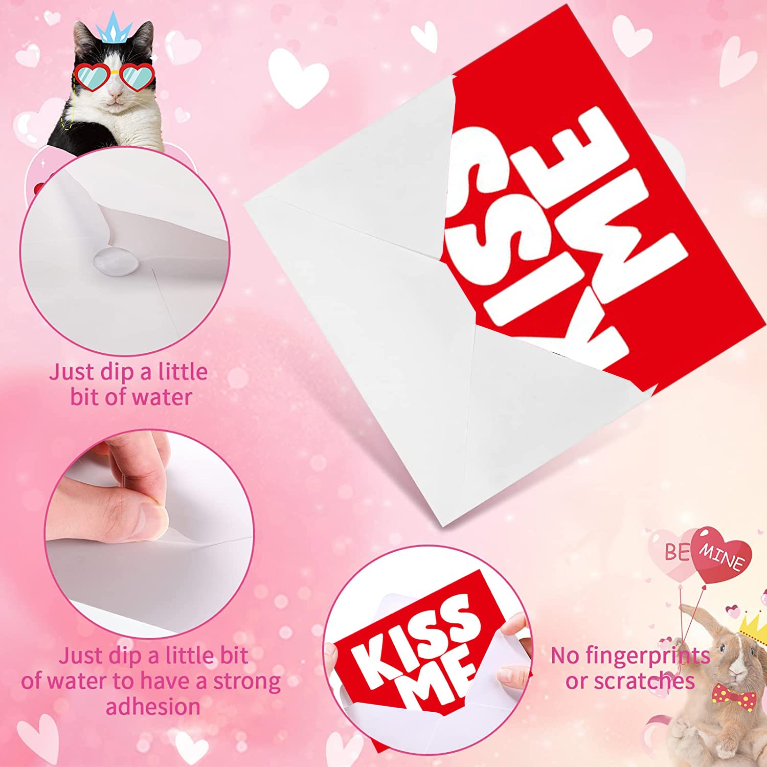 Party Propz Love Card - 40 pcs Love Message Cards, Anniversary Greeting Card For Girlfriend, Anniversary Greeting Card For Husband, Wife, Boyfriend, Girlfriend 1