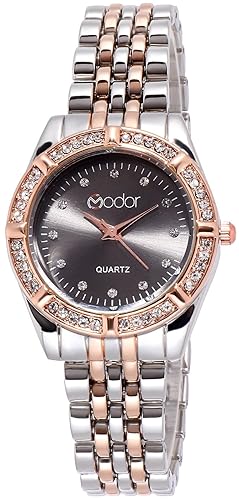 Royal Elegance Dual Color Black Dial Formal/Casual / Party Wear Multi Purpose Wrist Watch for Women & Girls...