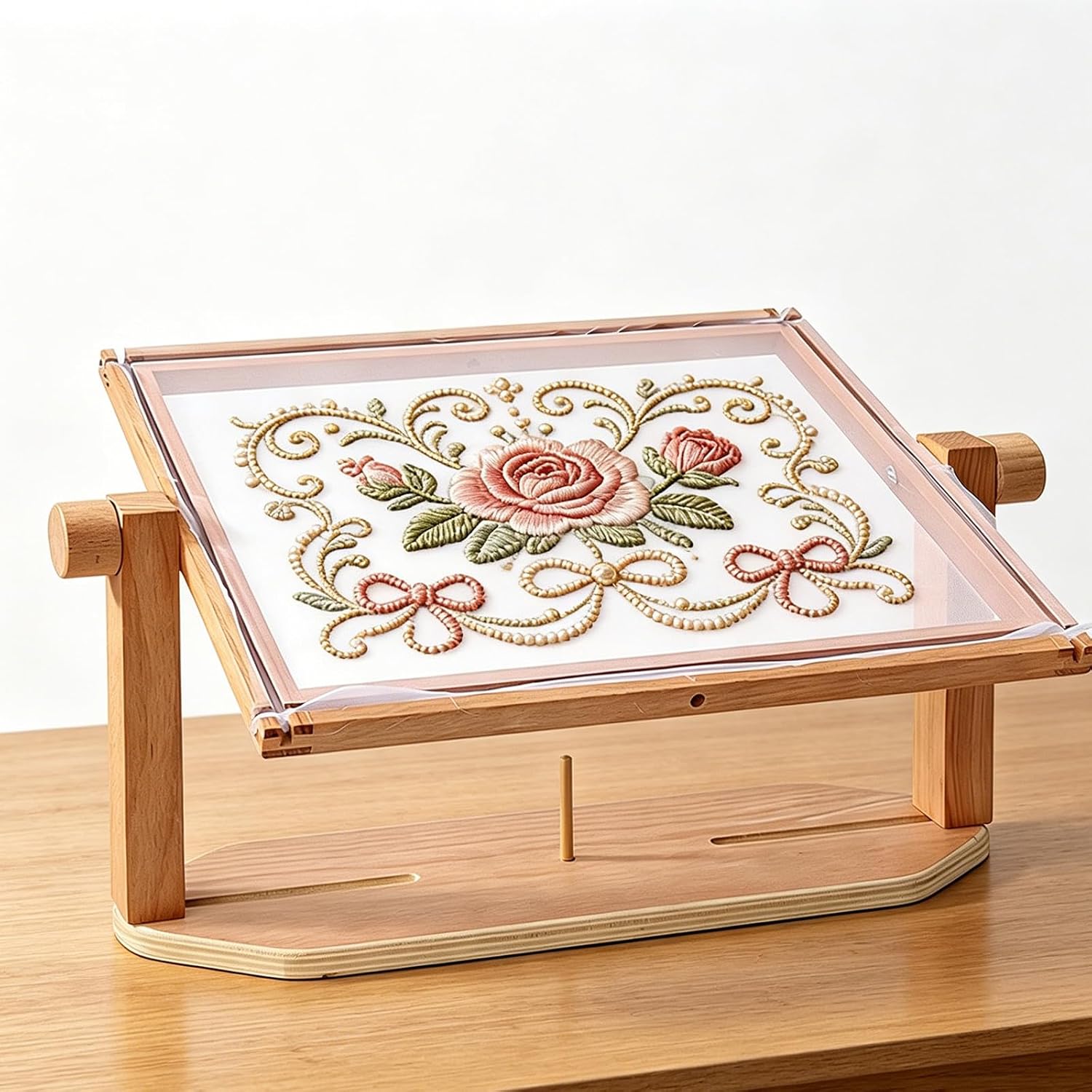 Embroidery Stand for Comfortable Sewing on Couch Home Embroidery Stand