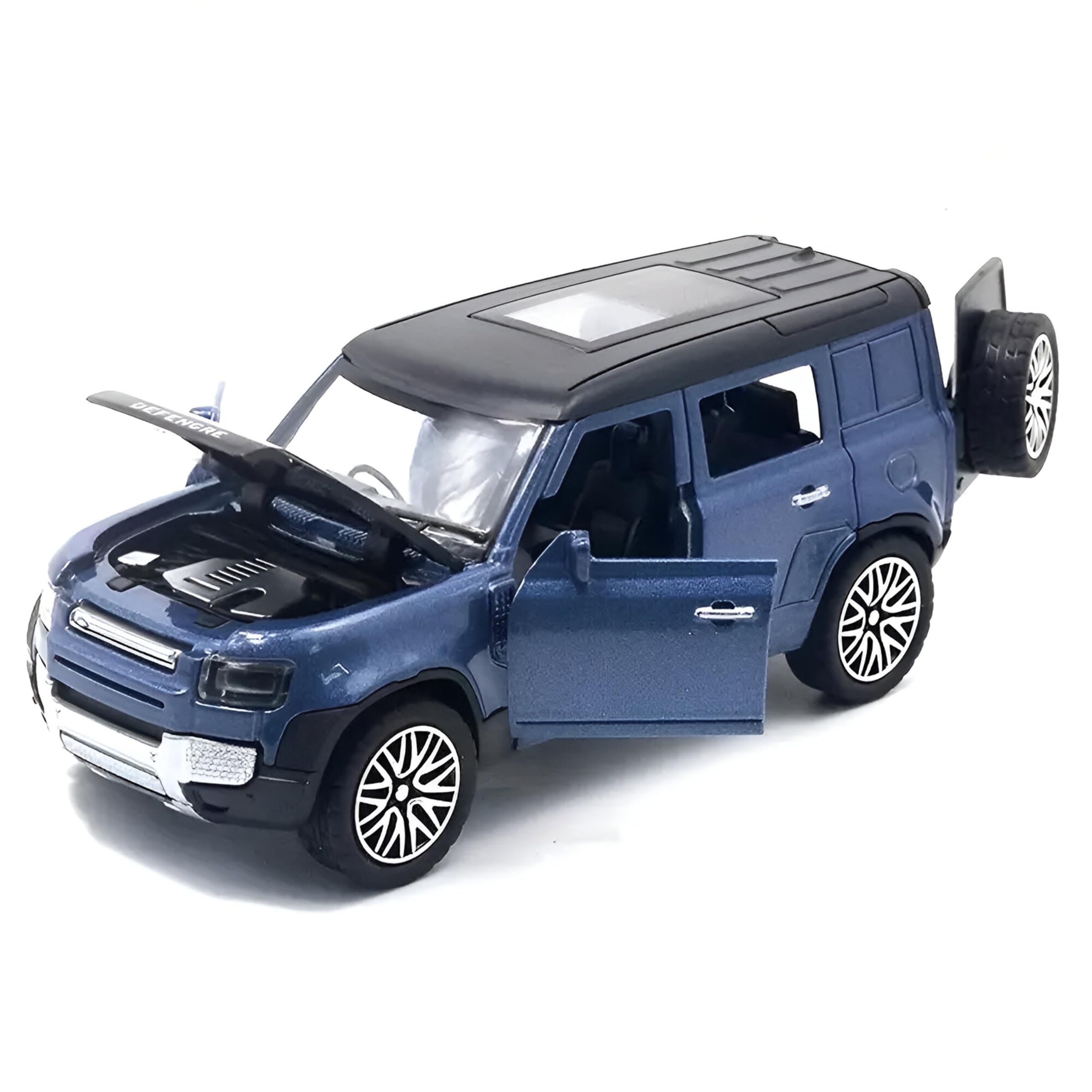 Defender Diecast Model - Openable Doors, Bonnet, and Boot for Kids and Collectors - 1:36 Scale (Blue) (B0CYTF8P38) Amazon Price History, Amazon Price Tracker