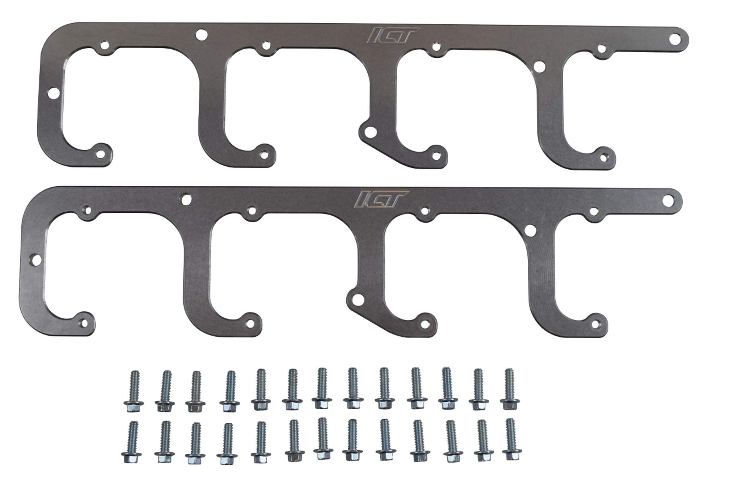 ICT Billet 5.3L LS Square Coil Brackets Valve Cover D581 D514A D510C 12558693 LSX Swap Truck LS1 LS3 LS2 LQ4 LQ9 LS6 L92 L99 L33 LR4 Designed & Manufactured in the USA 551654