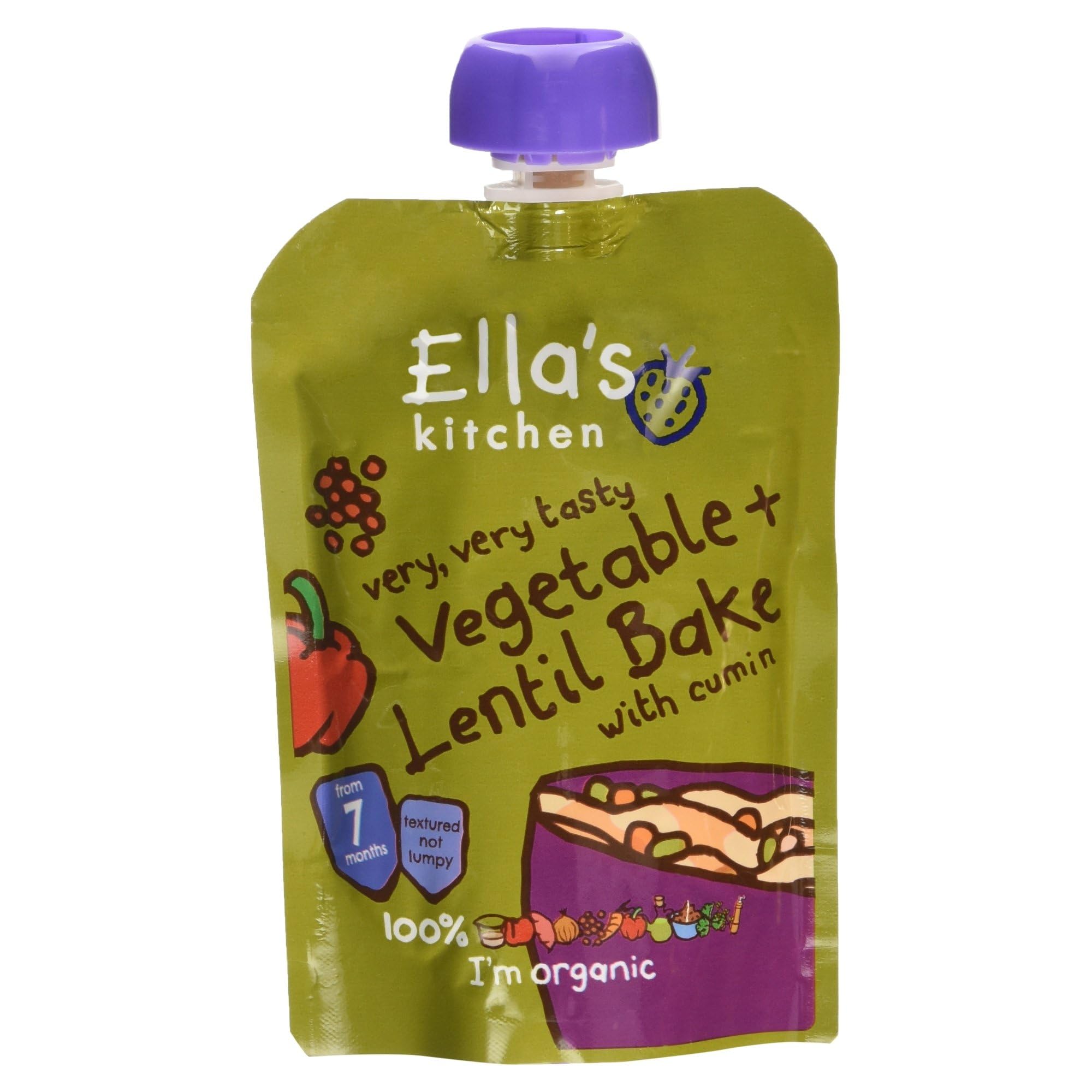 Ella's Kitchen Organic Lamb Roast Dinner with Trimmings, 130g — view 18