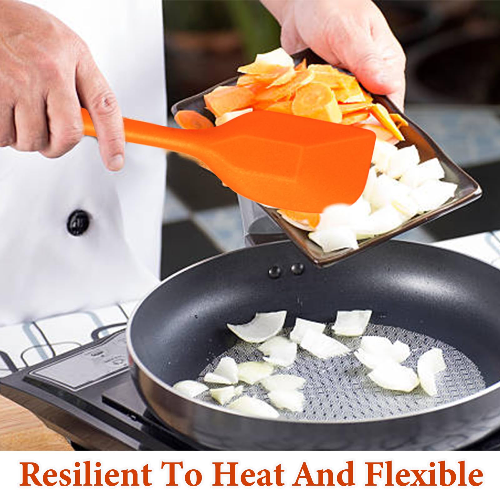 84 mini espátulas de silicona a granel de 8.3 pulgadas, espátulas antiadherentes de goma, juego de espátulas de goma flexibles resistentes al calor para uso en cocina, herramienta de mezcla