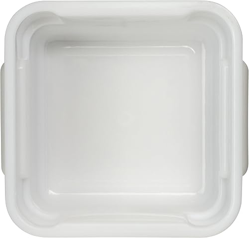 Miniatura 9 de Winco Cubierta cuadrada de polietileno, se adapta a 6 y 8 cuartos de galón, color rojo