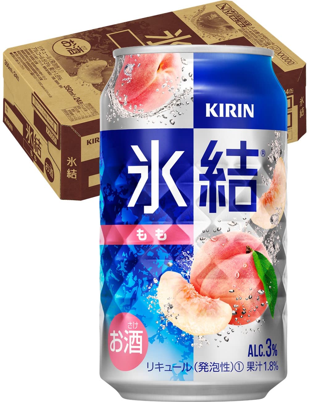 Amazon.co.jp: キリン 氷結 もも 缶 350ml×24本 : 食品・飲料・お酒