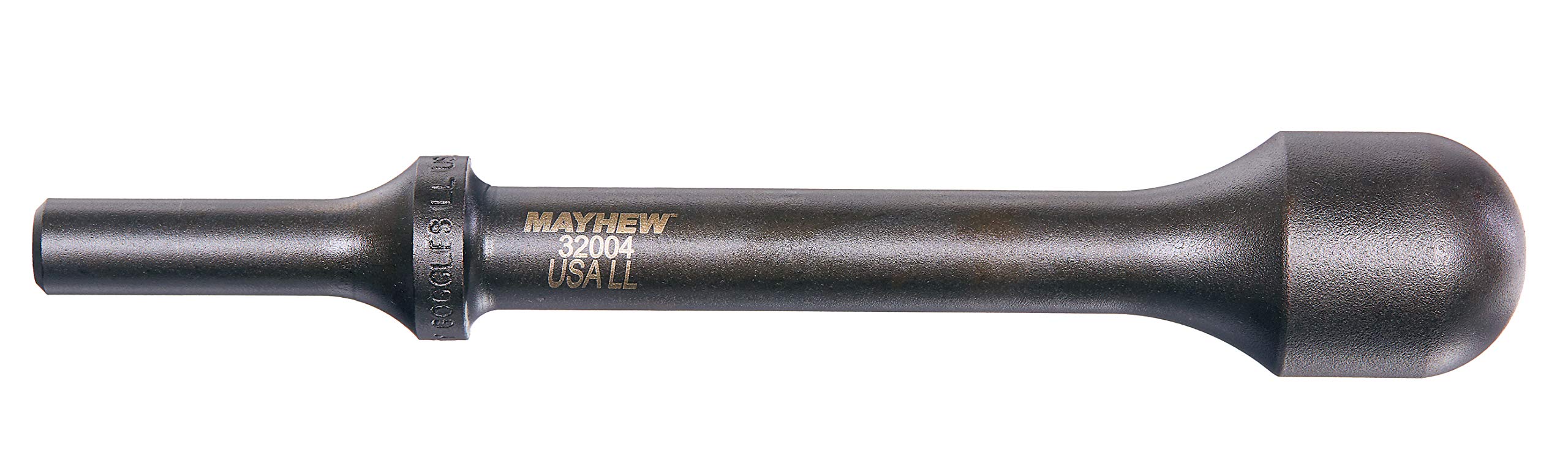 Mayhew Tools 32004 Pneumatic Hammer, 1" x 6" Ball Peen, Black Oxide Finish