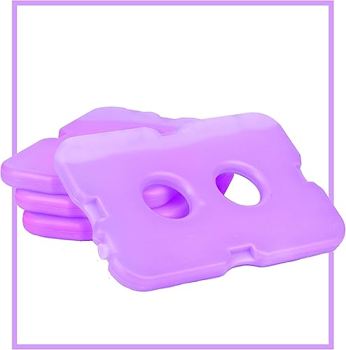 Miniatura 8 de Healthy Packers Paquete de hielo para lonchera - Paquetes de congelador - Paquete fresco original (juego de 4)  Paquetes de hielo delgados y