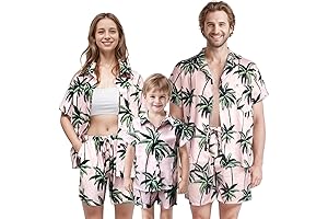 Family Matching Style Hawaiian Luau Outfits