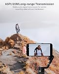 Wireless Lavalier Microphone for iPhone, iPad, Android Phone，2-Pack Mini Microphone with Noise Reduction, Auto Pairing and Mute & Reverb for Vlogging, Video Recording, TikTok (L)