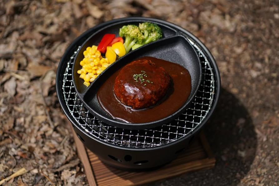 Amazon.com: Ikenaga Ironwork 011428 Iron Plate, Lunch Plate