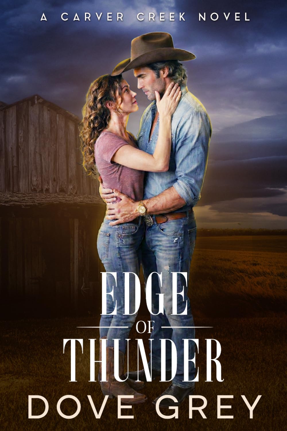 Edge of Thunder: A Small Town Second Chance Western Romance (Carver Creek)