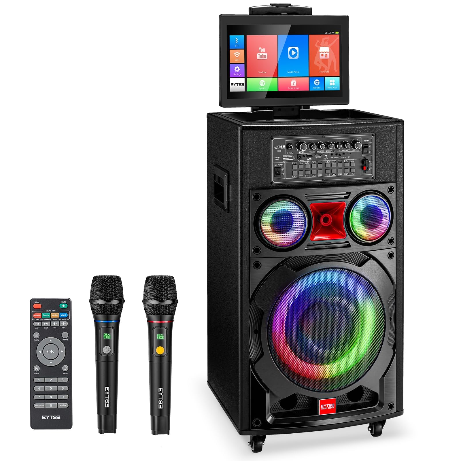 Amazon.com: Karaoke Machine with Screen Lyrics Display for