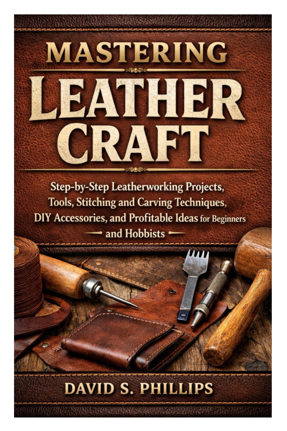Mastering Leather Craft: Step-by-Step Leatherworking Projects, Tools, Stitching and Carving Techniques, DIY Accessories, and Profitable Ideas for Beginners and Hobbyists