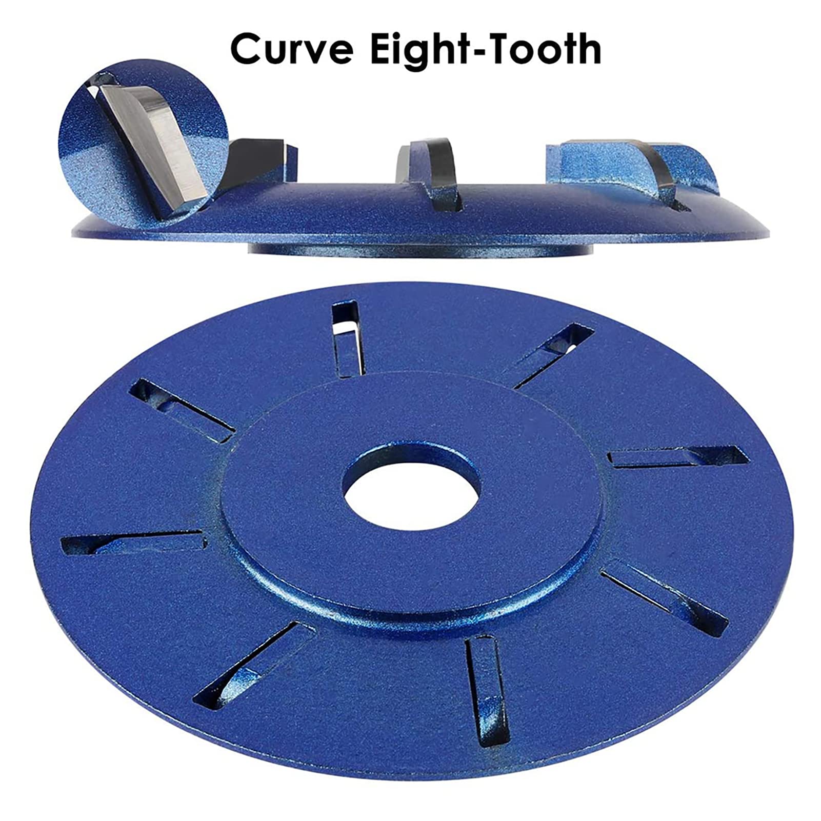 Disco de corte de pezuña, herramienta eléctrica profesional de reparación de pezuñas, disco de tallado turbo de madera, cortador de corte de pezuñas de metal de 6/8 dientes para caballos, cabras,