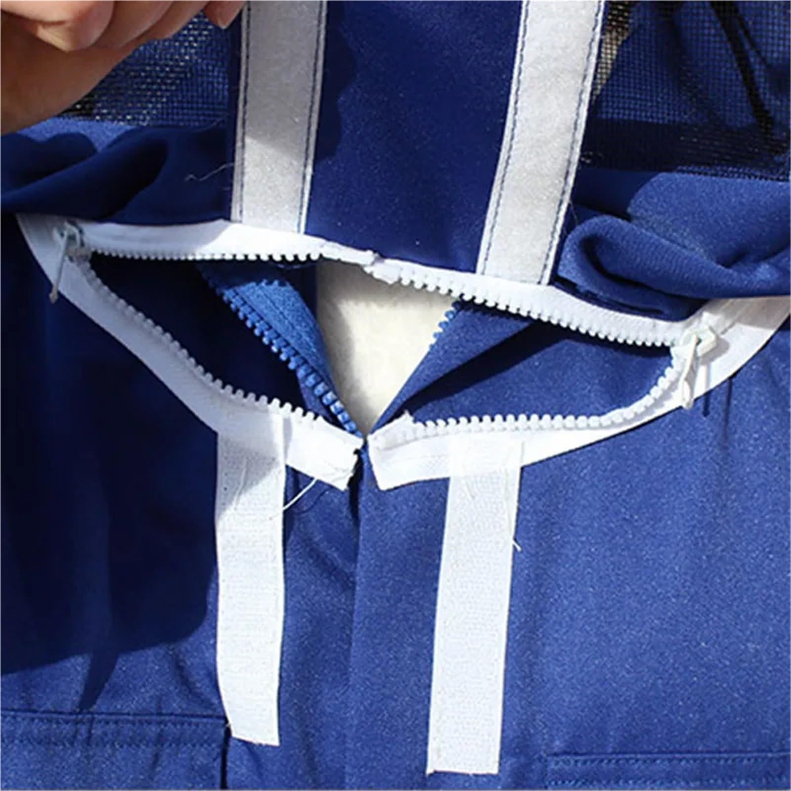 Traje de apicultura azul, ropa de trabajo, traje transpirable, colección de miel for apicultor, equipo, traje de apicultura(Blue 2,L)
