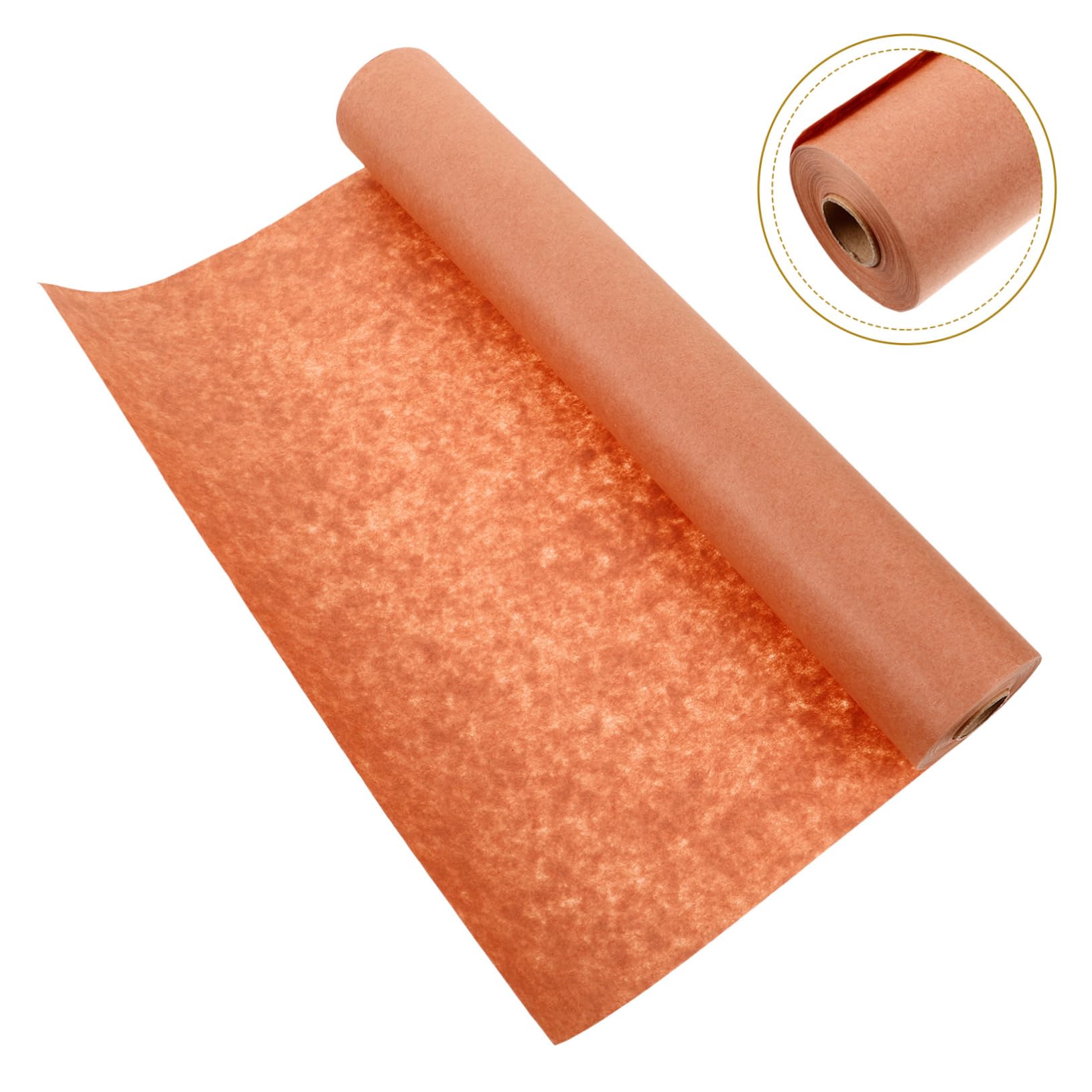 Ciieeo Papier Boucher Marron Sûr pour Emballage Alimentaire, Rouleau de Papier Cuisson Antiadhésif Cuisine et Cuisson au Barbecue