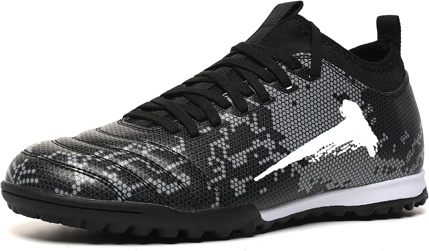 TOPSFEBA Turf Soccer Shoes Mens Womens Indoor Soccer