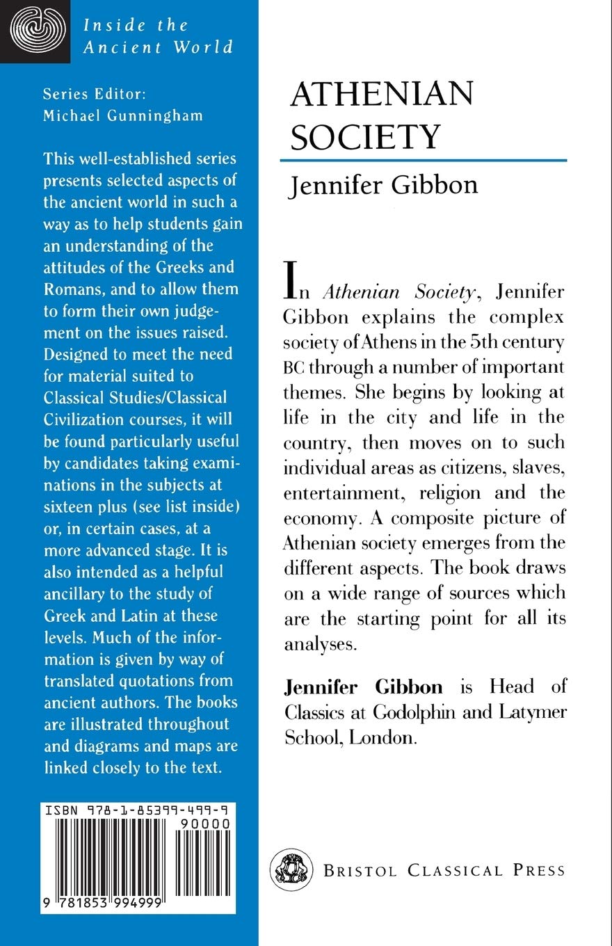 Athenian Society (Inside the Ancient World)