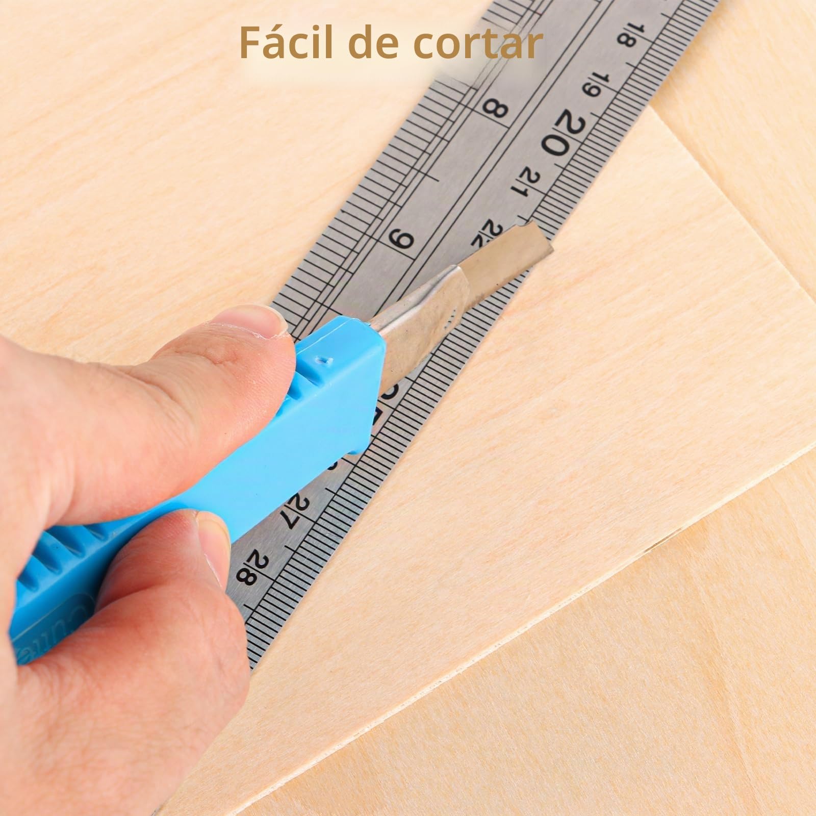 YAYODS 26 Piezas tablero madera, 300x200mm madera manualidades, contrachapado 3mm, madera de balsa, maderas para bricolaje,tablones de madera,chapa de madera,tableros de madera, madera para tallar