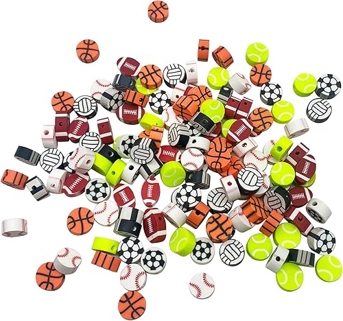 100 cuentas de arcilla polimérica mixta Heishi para hacer pulseras, aretes, collares, joyas