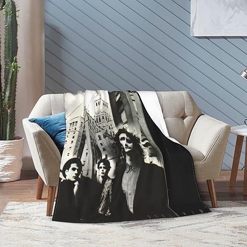 Miniatura 7 de Soda - Manta estéreo Doble Vida de franela de forro polar súper suave y ligera para cama, sofá y sofá, 80 x 60 pulgadas