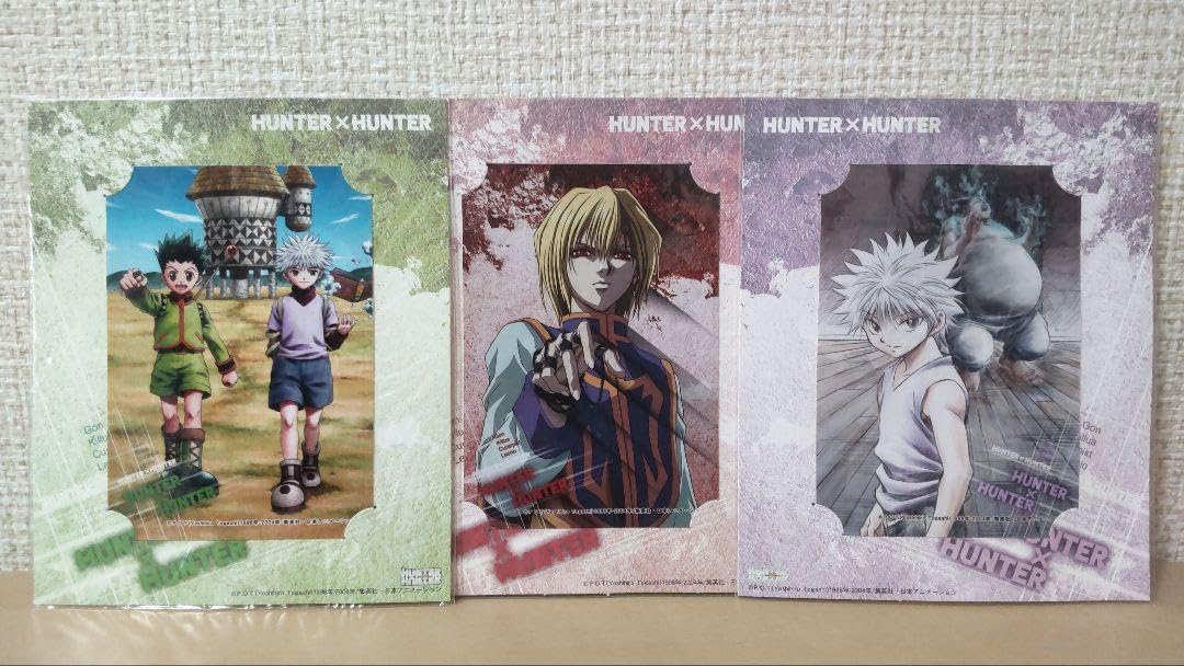 Amazon.co.jp: ハンターハンター ブロマイド ゴン キルア クラピカ 