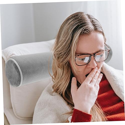 Miniatura 9 de WHAMVOX Almohada de cuello Almohada cilíndrica Almohada redonda Almohada de espuma viscoelástica Cilindro Almohada redonda Almohada redonda Almohada