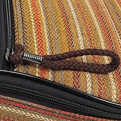 Ukulélé Étui 21/23 Pouces 10mm Éponge Protection Étanche Mode Bohème Rayures Imprimer Étui Ukulélé Soprano Ukulélé Sac… – Image 6