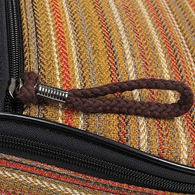 Solinder 23 inch Ukelele Tas 23 inch Ukelele Ukulele Uke Bag Rugzak Case Eenvoudige Stijl Duurzaam Katoen Dikke Vulling met Verstelbare Schouderriem voor Ukelele Kleine Gitaar