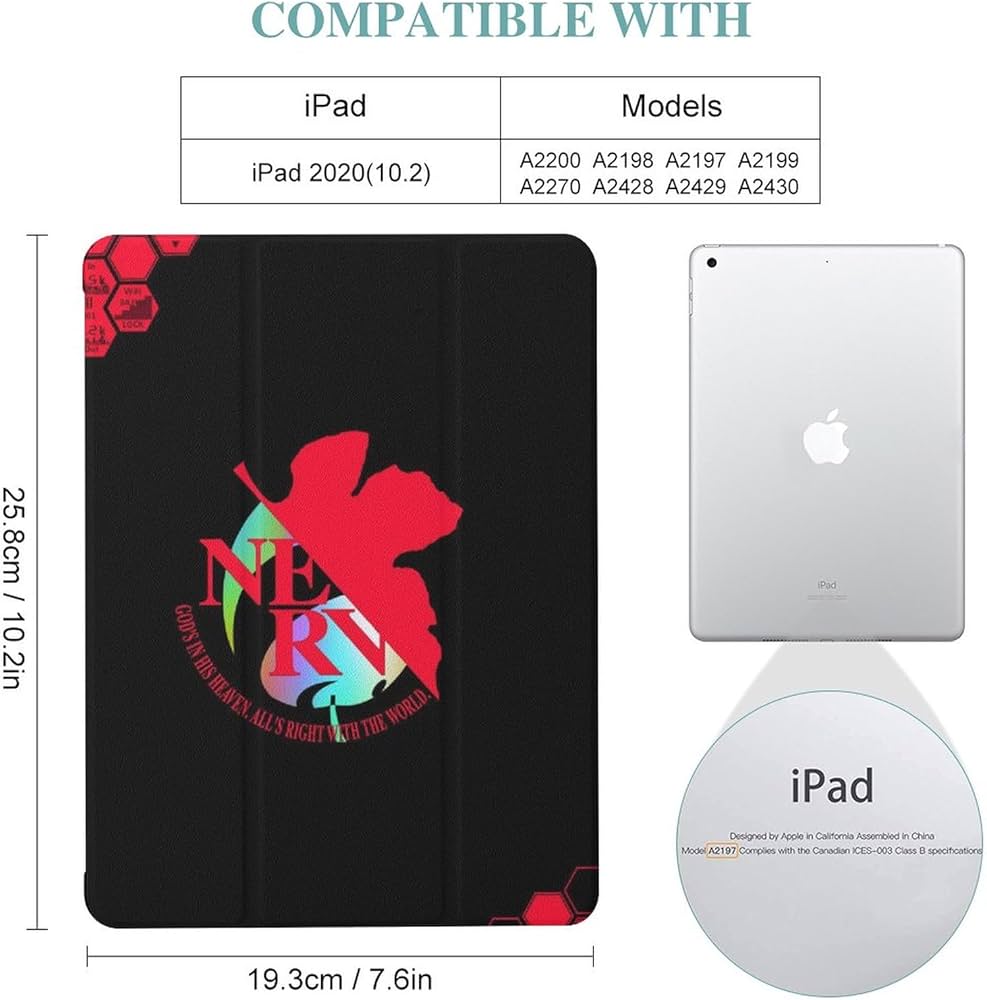 Amazon.co.jp: iPad ケース 新世紀エヴァンゲリオン EVA NERV