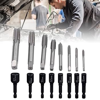 Amazon | Wolfride 8本タップソケット 六角シャンクソケット